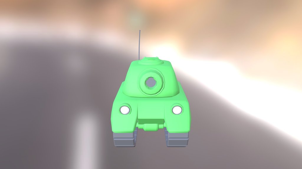 Objaverse Tank Mesh source